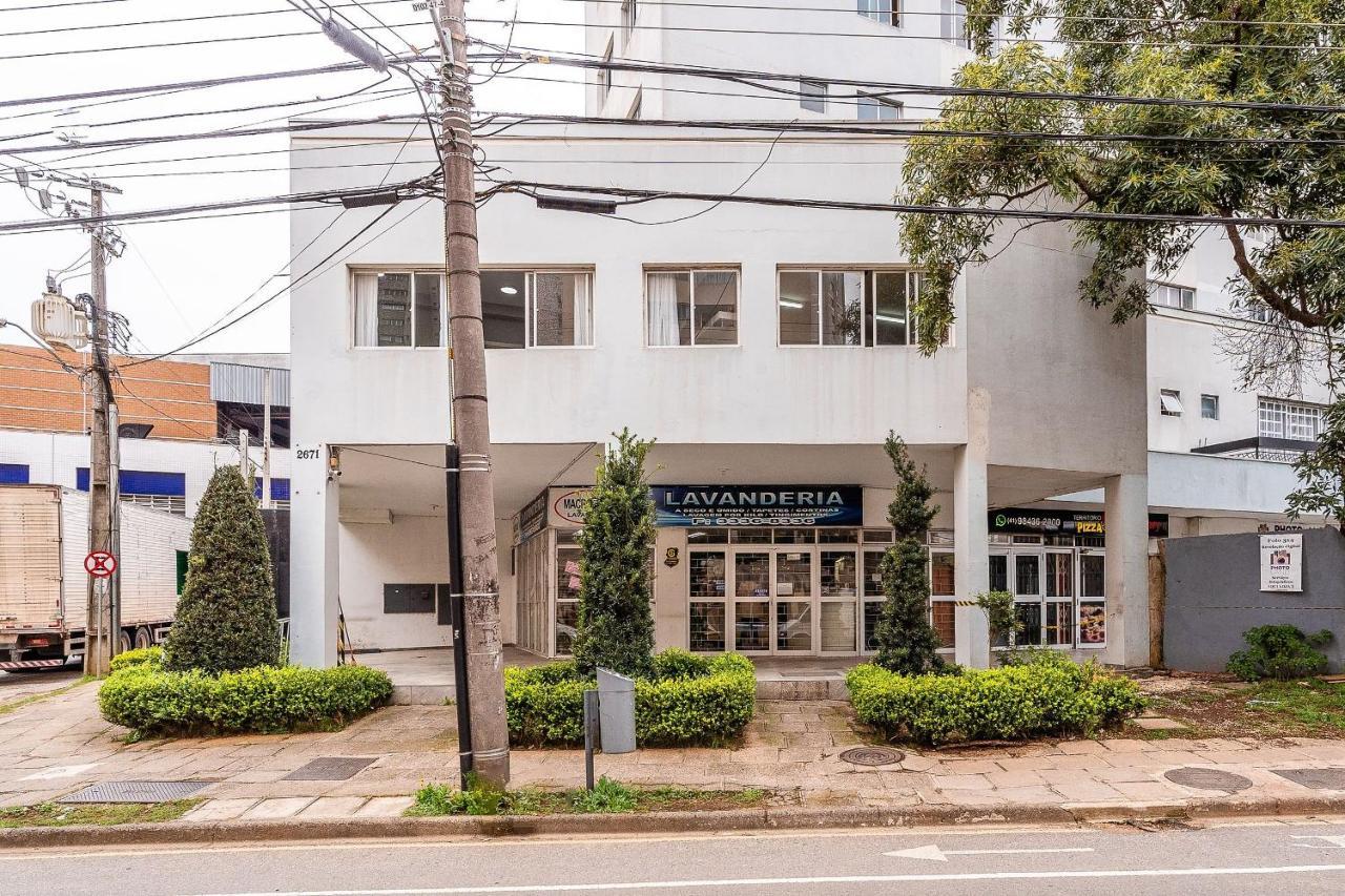 Predio Fantastico No Bairro Mais Requisitado De Curitiba Buitenkant foto